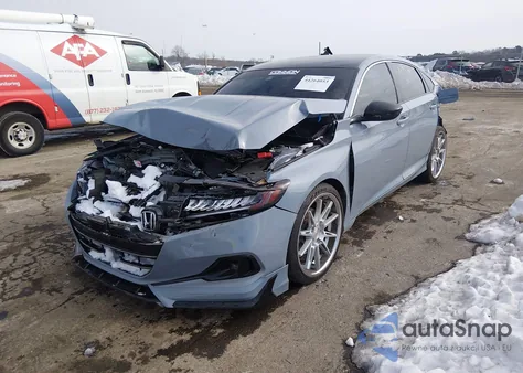 2022 Honda Accord Sport z USA, uszkodzony, nr VIN 1HGCV1F35NA117792
